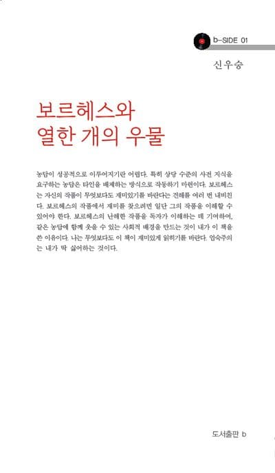 보르헤스와 열한 개의 우물
